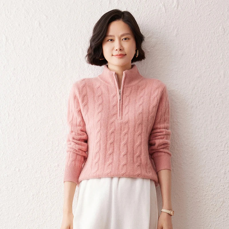 Aurianne Cashmere Pullover