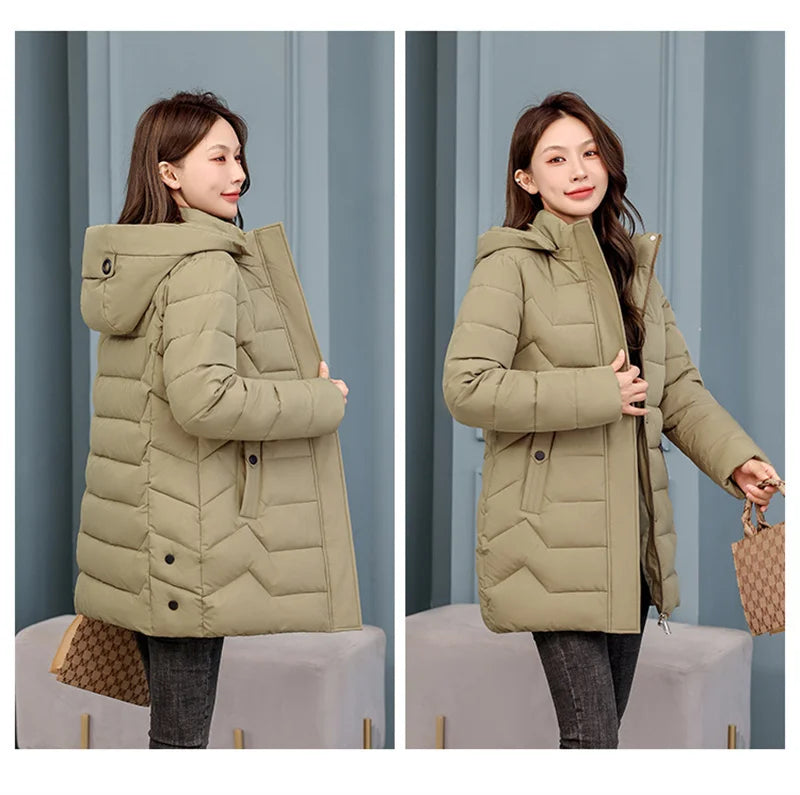 Caelene Down Cotton Coat