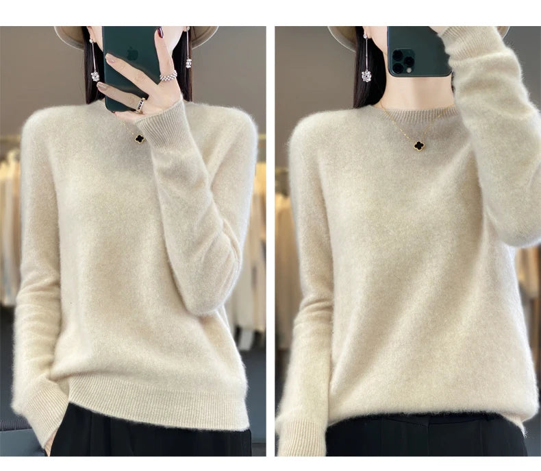 Solenne Pure Wool Sweater