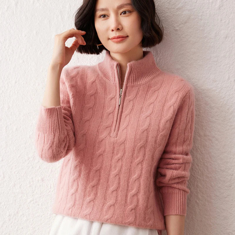 Aurianne Cashmere Pullover