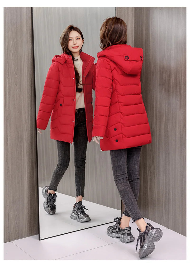 Caelene Down Cotton Coat