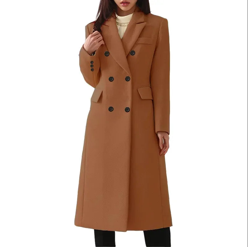 Caelia Wool Blend Coat
