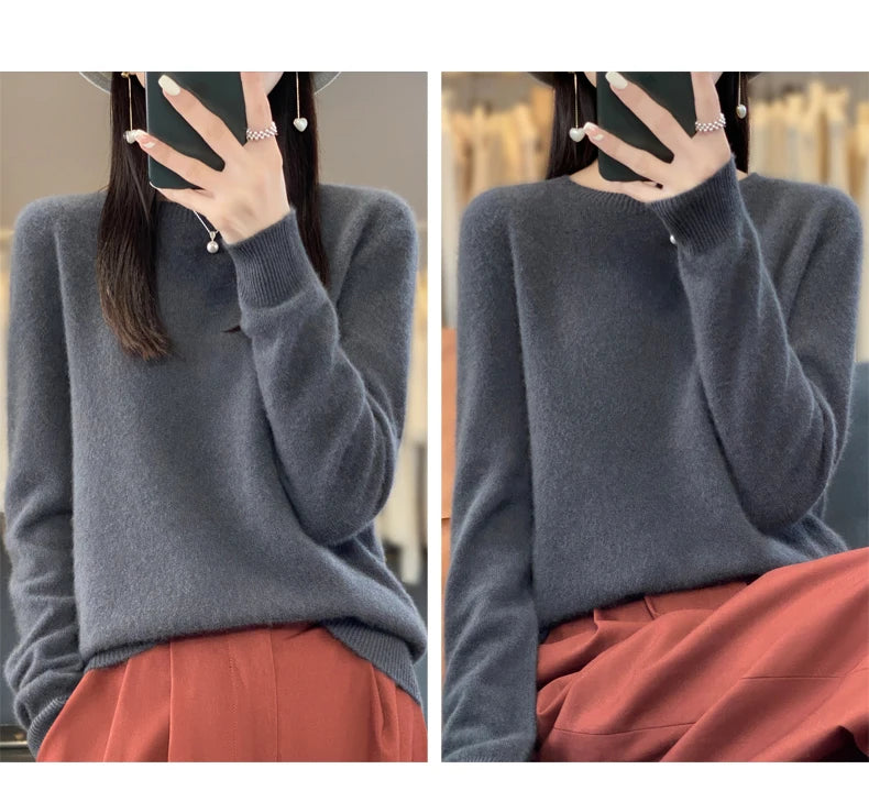 Solenne Pure Wool Sweater