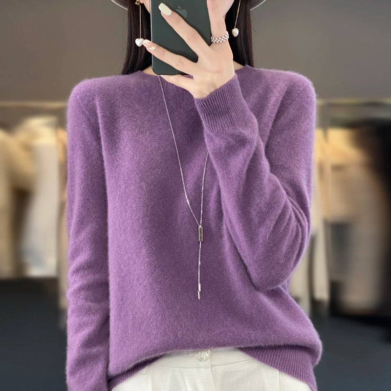 Solenne Pure Wool Sweater