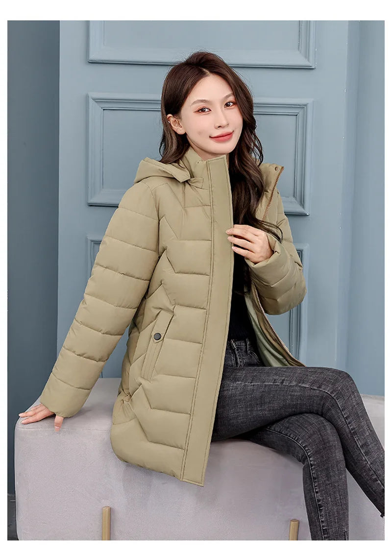 Caelene Down Cotton Coat