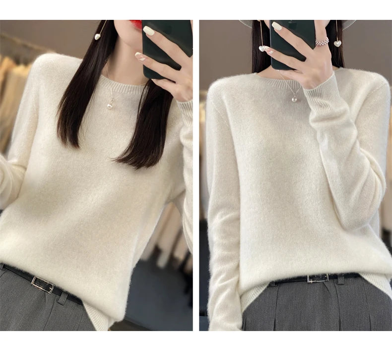 Solenne Pure Wool Sweater