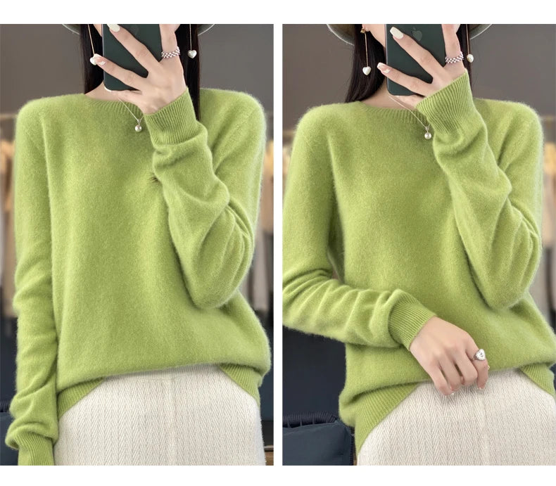Solenne Pure Wool Sweater