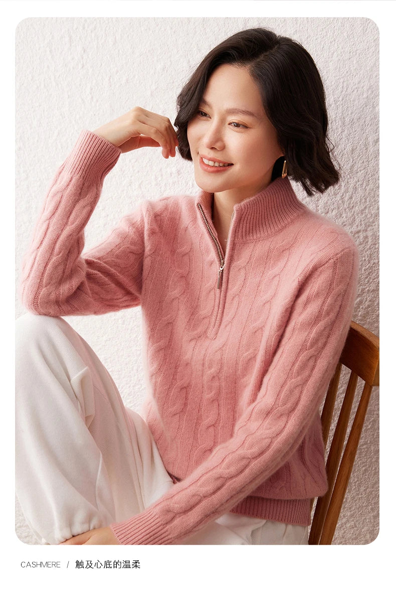 Aurianne Cashmere Pullover