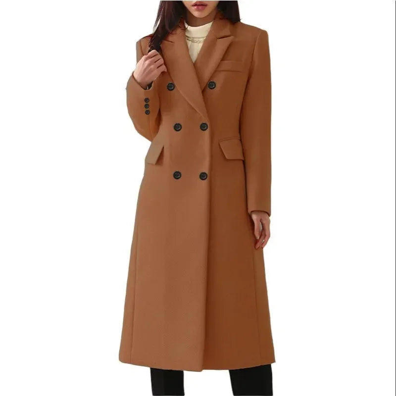 Caelia Wool Blend Coat
