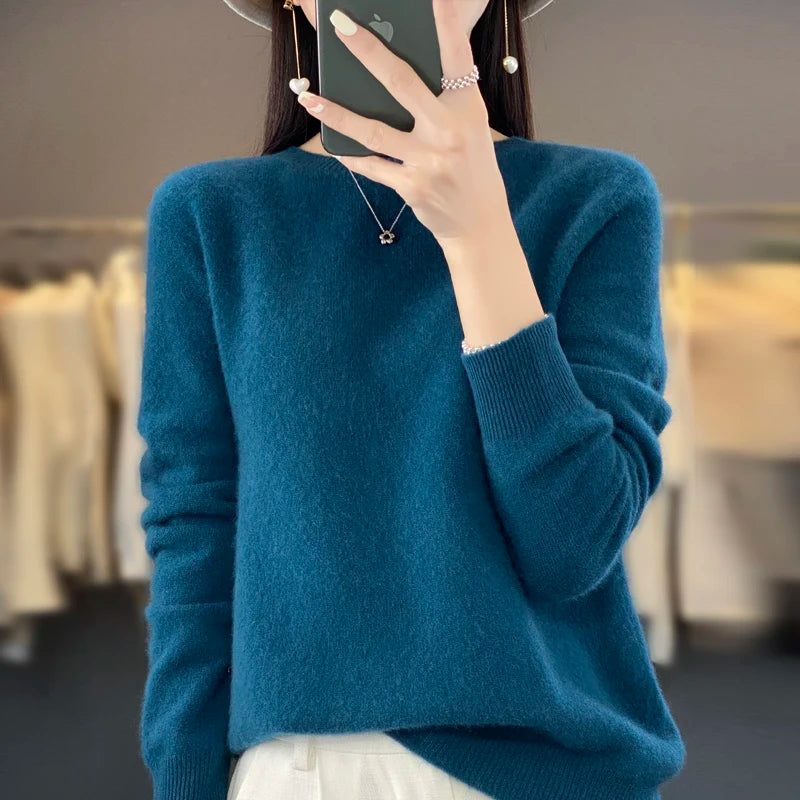 Solenne Pure Wool Sweater