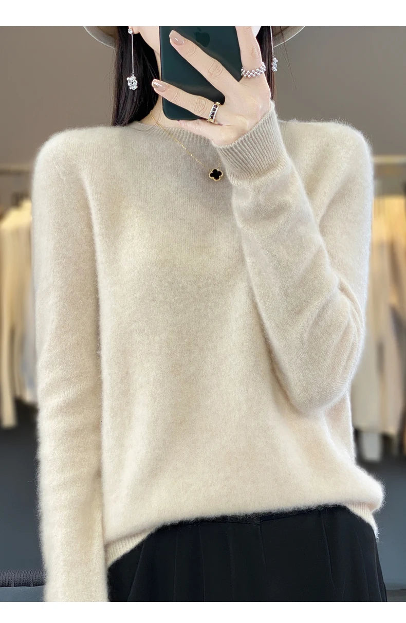 Solenne Pure Wool Sweater