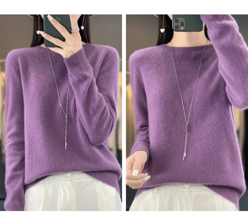 Solenne Pure Wool Sweater