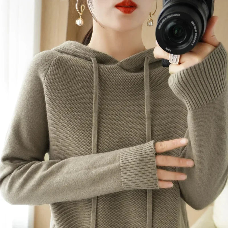 Lioren Knit Hoodie