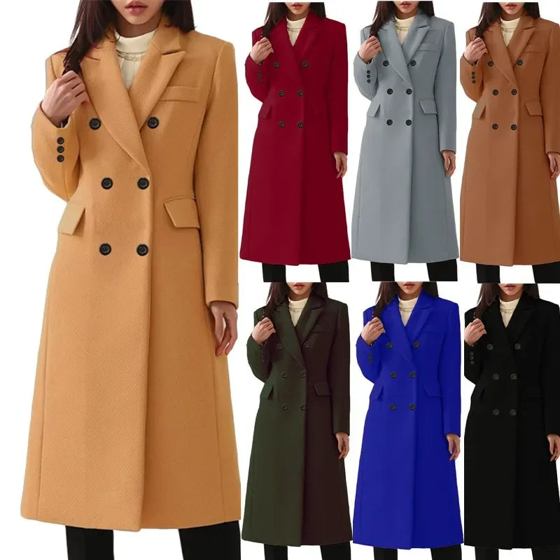 Caelia Wool Blend Coat