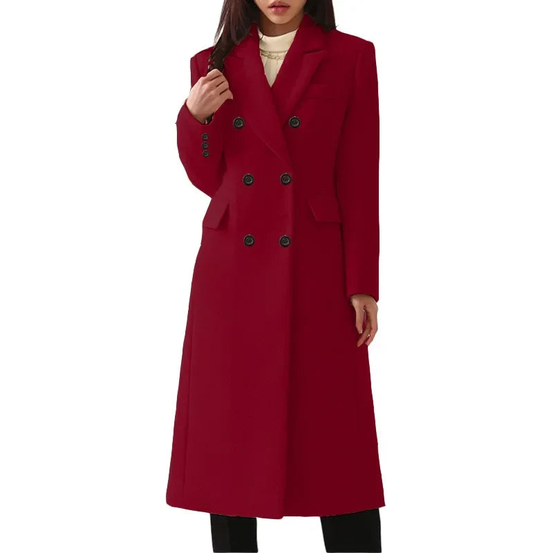 Caelia Wool Blend Coat