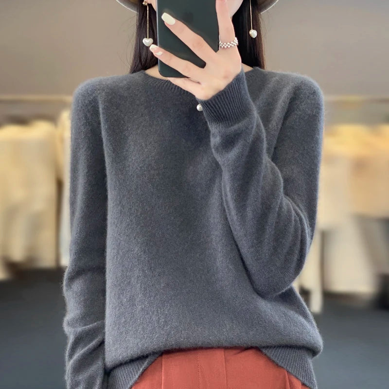 Solenne Pure Wool Sweater