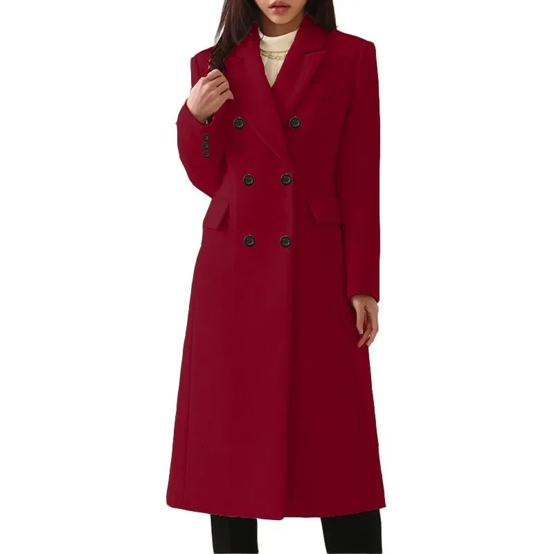 Caelia Wool Blend Coat