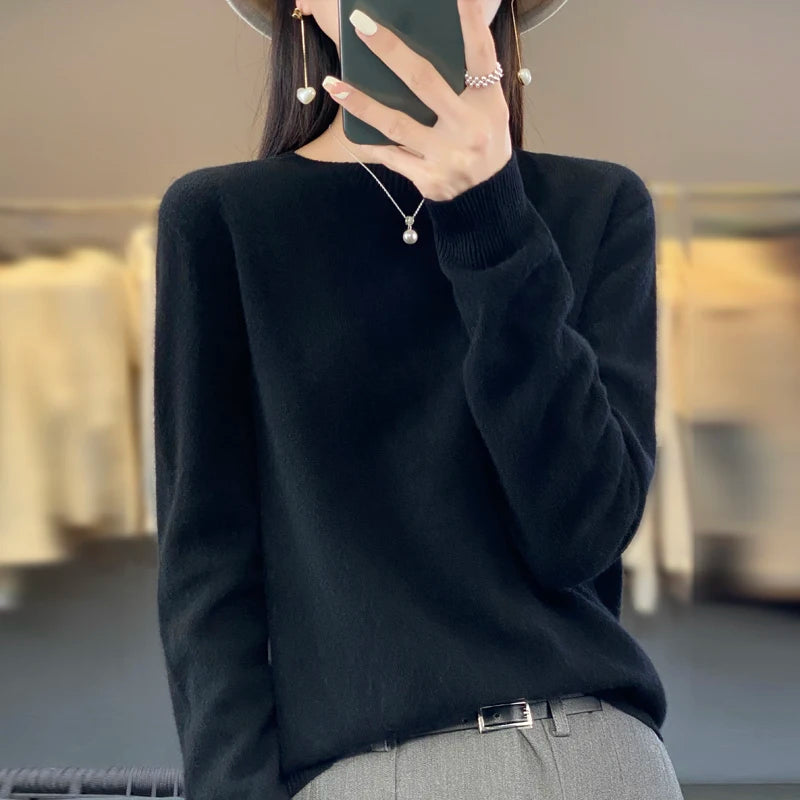 Solenne Pure Wool Sweater