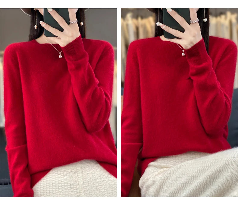Solenne Pure Wool Sweater