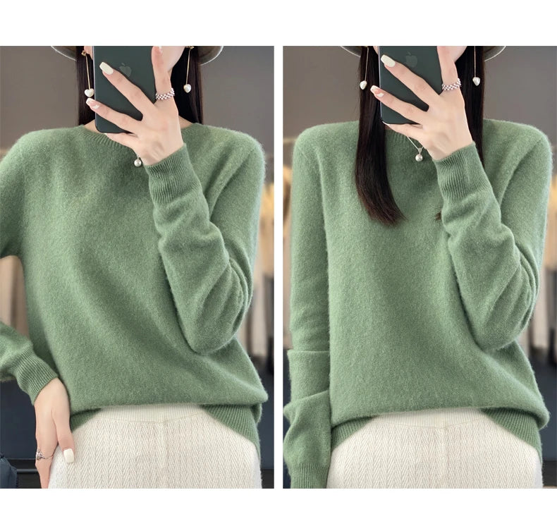 Solenne Pure Wool Sweater