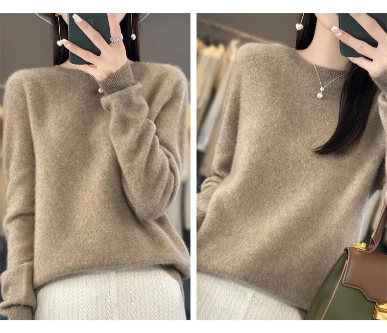 Solenne Pure Wool Sweater