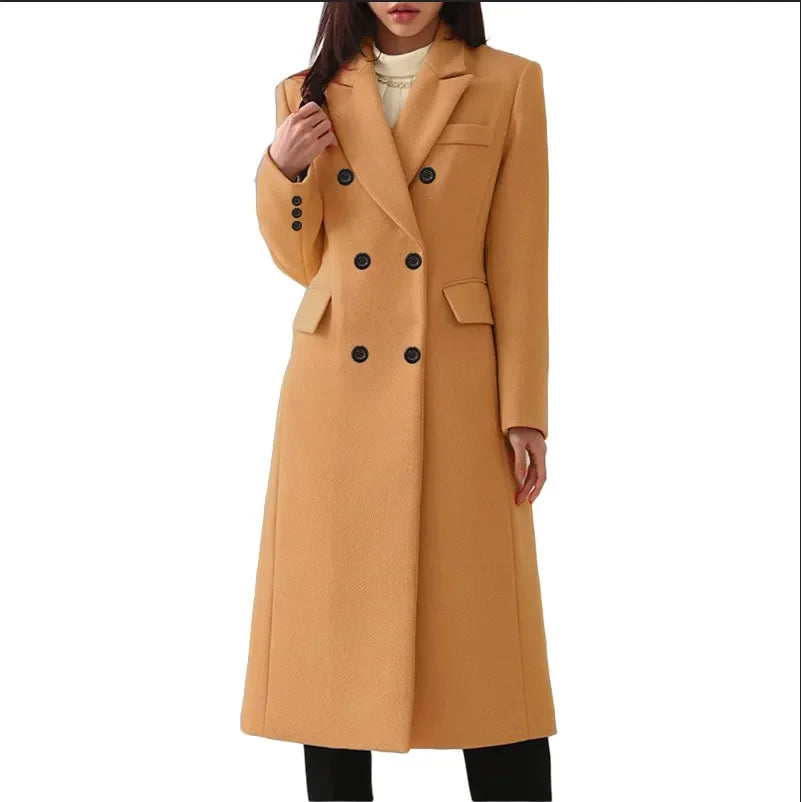 Caelia Wool Blend Coat