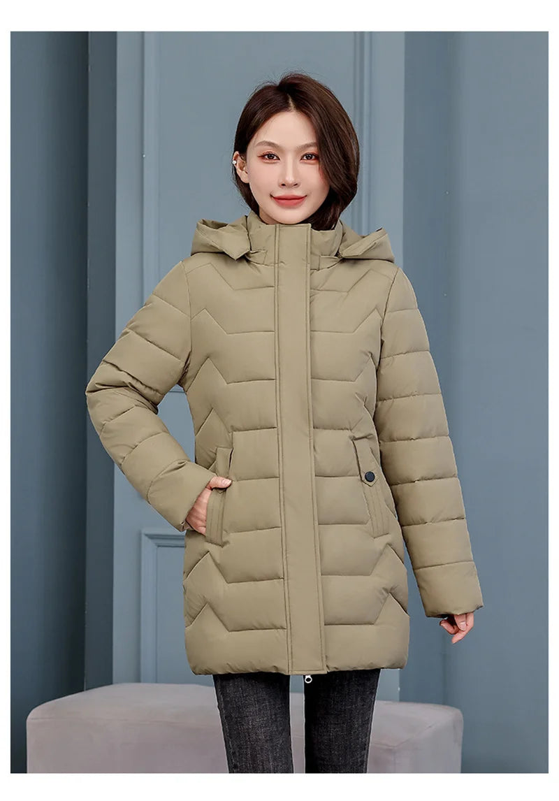 Caelene Down Cotton Coat