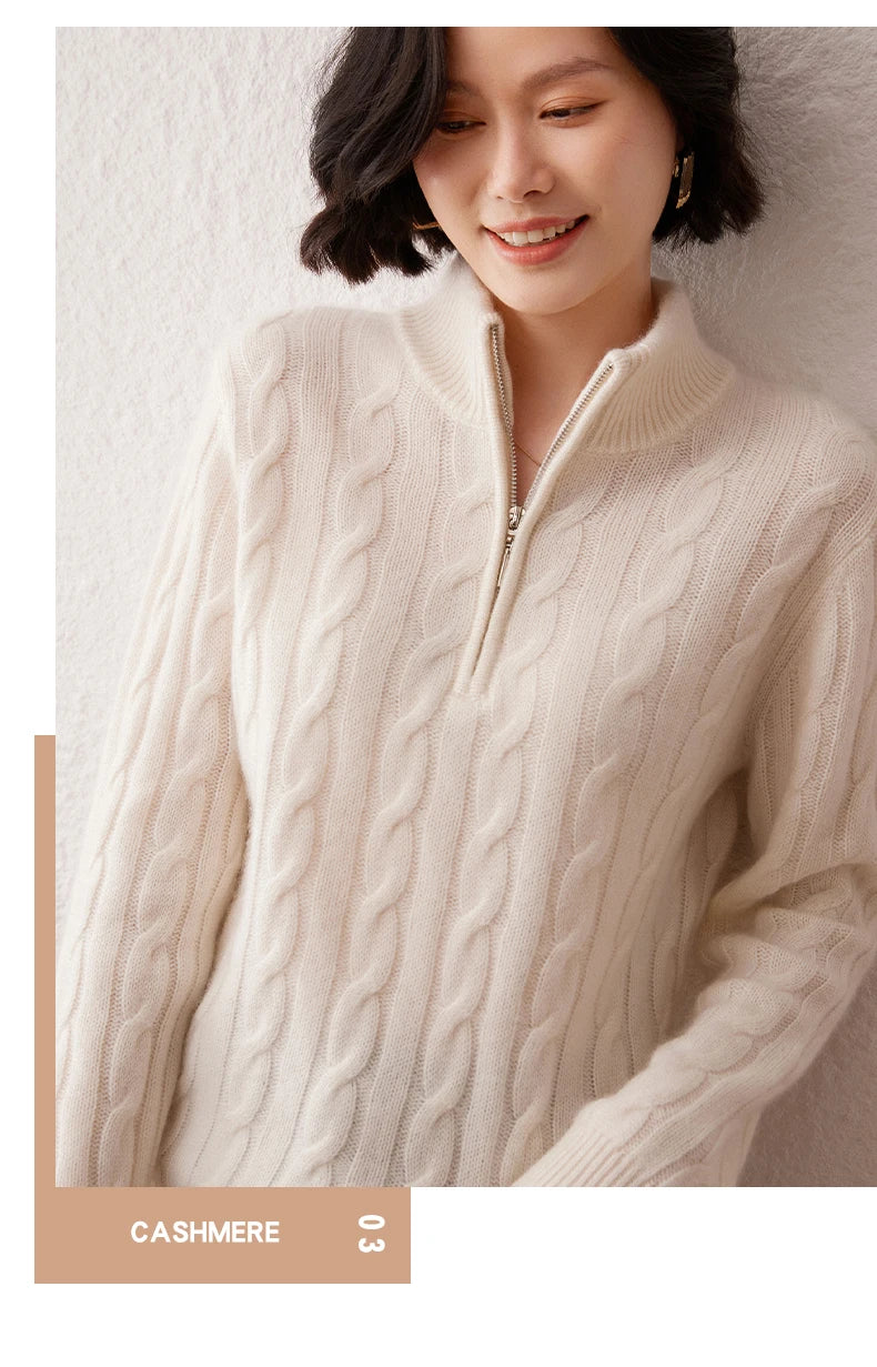 Aurianne Cashmere Pullover
