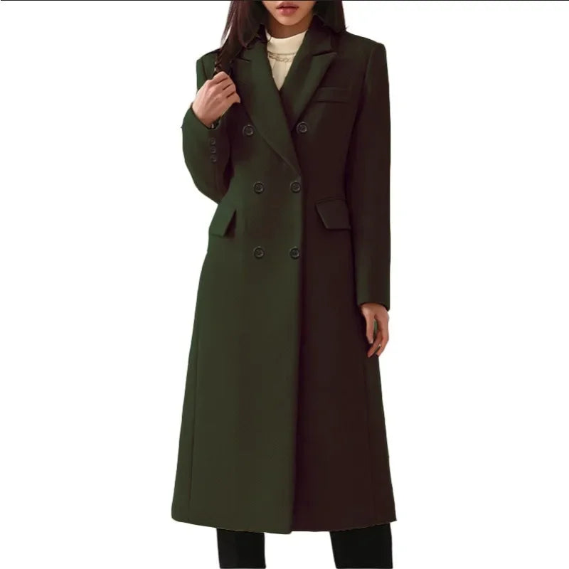 Caelia Wool Blend Coat