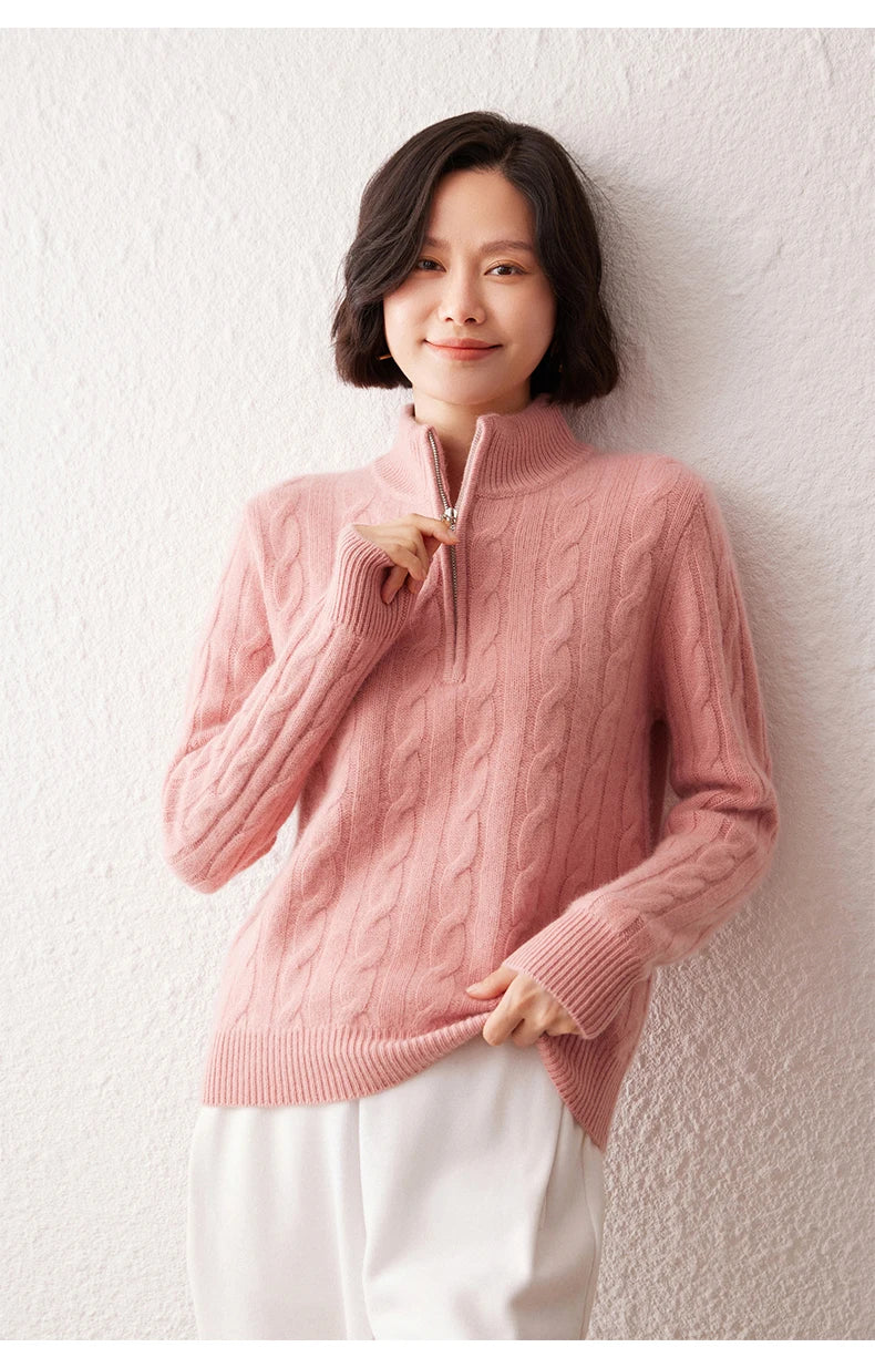 Aurianne Cashmere Pullover