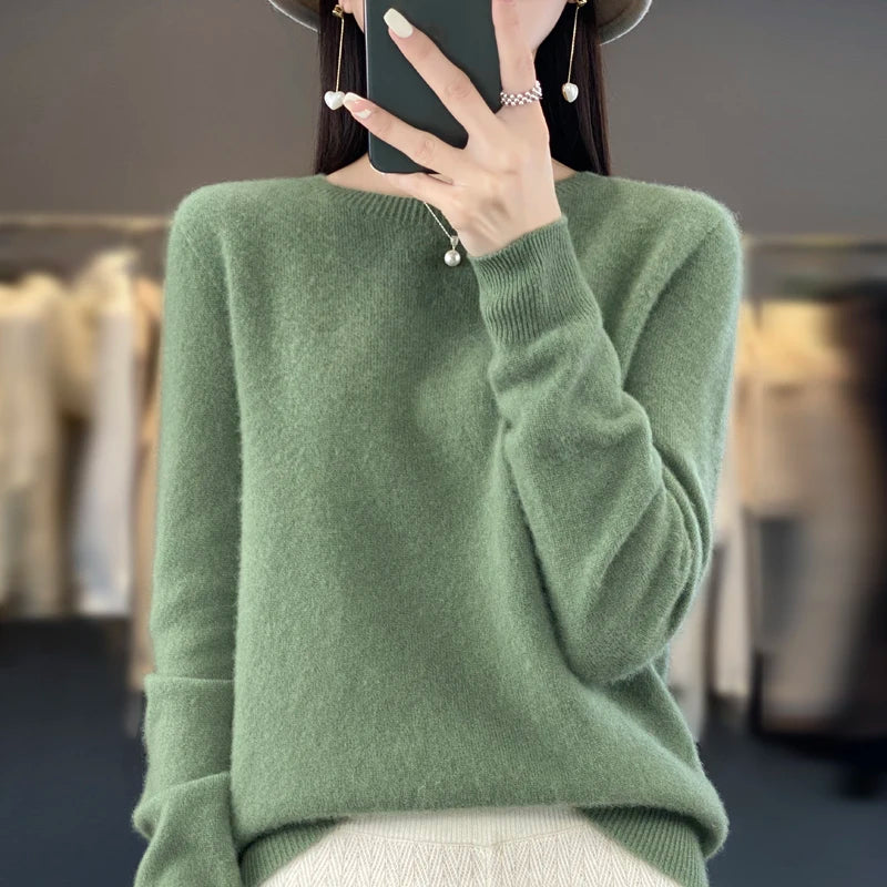 Solenne Pure Wool Sweater