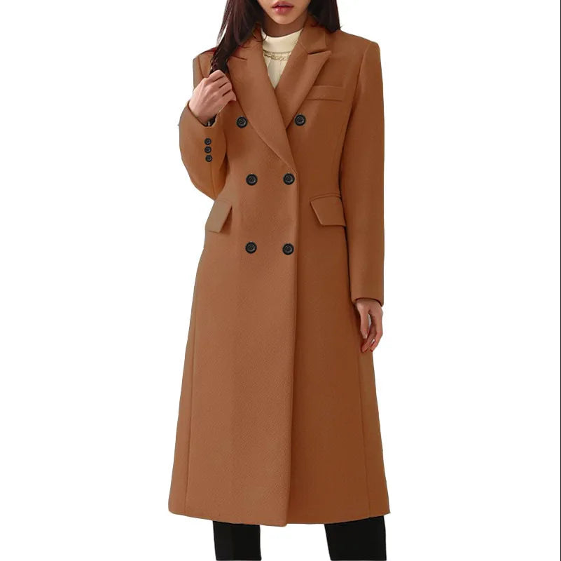 Caelia Wool Blend Coat